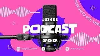 Podcast Intro for After Effects | Interview Opener