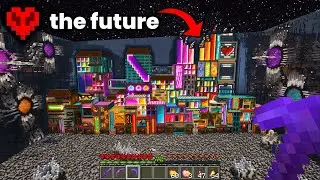 I Spent 300 Hours Building the Future in Minecraft Hardcore