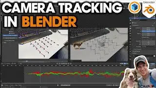 Getting Started with CAMERA TRACKING in Blender - Step by Step Beginner Tutorial