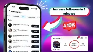 How To Increase Instagram Followers Organically (2024) free instagram followers 🔥Real followers ❤️