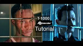 Blender vfx Course! vfx T-1000 Liquid metal effect in Blender 3.0