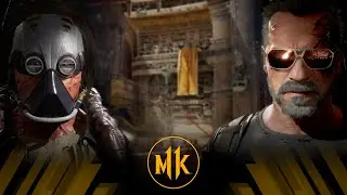 Mortal Kombat 11 - Kabal Vs The Terminator (Very Hard)