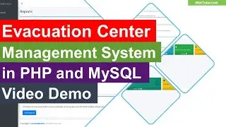 Evacuation Management System in PHP and MySQL