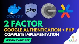 Google Authenticator Two factor authentication in PHP & PHP application with database on docker 2023