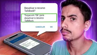 Como desativar o TALKBACK de QUALQUER CELULAR (Voz da mulher fala tudo oque tem na tela)