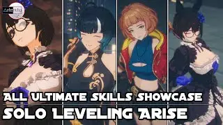 All Characters Ultimate Skills Showcase Solo Leveling Arise [All Characters Gacha Animation]