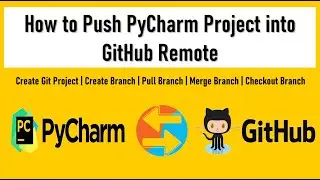 How to Push Python Project to Git Remote | PyCharm and Git Integration