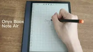 Writing in slow motion (Boox Tab Ultra, Boox Note Air, Supernote A5X)