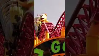 Slinky Dog Roller Coaster #rollercoaster #fun #entertainment #disney #enjoy #shorts