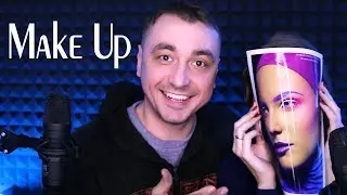 АСМР Быстрый Гримёр - Креативный Макияж / Fast ASMR Roleplay makeup !