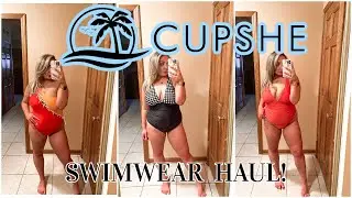 CUPSHE SWIMSUIT TRY ON HAUL 2021 | MIDSIZE 10/12