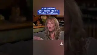 Carly Simon on James Taylor's Addiction #shorts