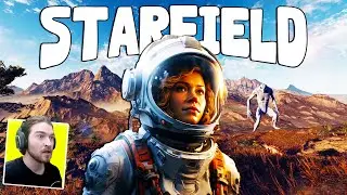 STARFIELD FULL WALKTHROUGH BEGINS - Exploring & Surviving the Universe! (Starfield Gameplay EP1)