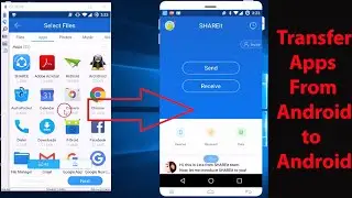 How to Transfer Apps from One Android Phone to Another (No Wi-Fi,No Bluetooth,No Mobile Data) ?