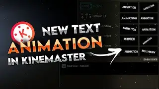 New Text Animation In Kinemaster 🔥 Kinemaster Text Presets