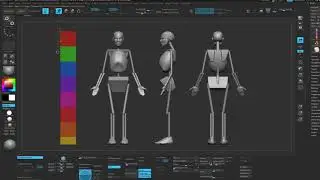 Zbrush Trick : How to use the Transpose line as a measuring tool