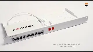 FORTINET FORTISWITCH 108F - Product Installation for Rackmount.IT - RM-FR-T17