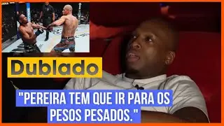 MICHAEL PAGE REAGE AO NOCAUTE DO ALEX POATAN - ALEX POATAN VS JAMAHAL HILL - UFC 300