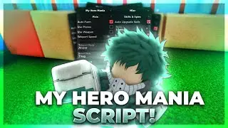 My Hero Mania HACK SCRIPT | Auto Farm - Auto Quest | ROBLOX (Funcionando 2022)