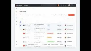 User Flows & Interactions - Kirrivan CRM Managing leads flow