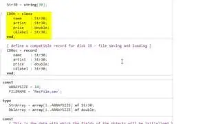 Learning Pascal x26 Saving and Loading Objects