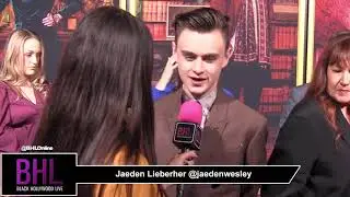 Jaeden Lieberher at the Knives Out Premiere