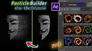 Free Particle Builder Plugin Adobe After Effects Tutorial Motion Factory Toolkit