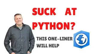 Python GIS Examples - Killer One-Line Expression to Get You Some Python Chops