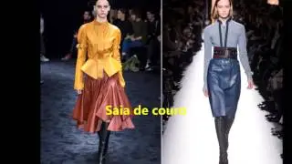Saias da moda Outono-Inverno  2017-2018.Fall Winter Fashion Skirts 2017-2018