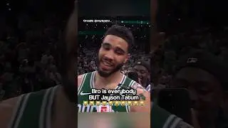 Jayson Tatum recreating iconic memes over his NBA Finals win 😂💀