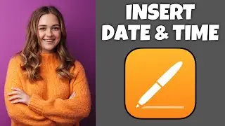 How To Insert Date & Time In Pages | Step By Step Guide - Pages Tutorial