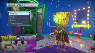 Plants vs Zombies Garden Warfare 2 Beta Gameplay | Sticker Pack Opening (Druid Rose)