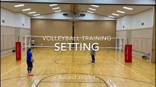 Volleyball Training Setting August 21 2024