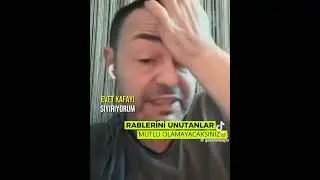 Serdar ortaç göreceksiniz Rabbe kavuşacağım..￼