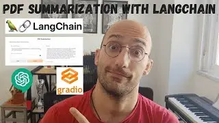 Building A PDF Summarization App with  Gradio and LangChain