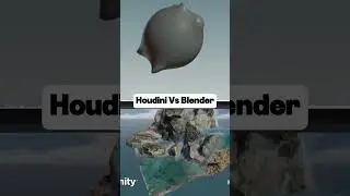 Houdini Vs Blender Geometry Nodes🔥