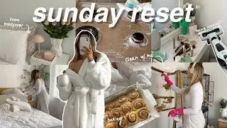 a productive SUNDAY RESET VLOG🌷 deep clean with me, room makeover, organising for spring, kmart trip