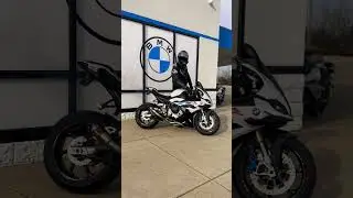 2023 bmw s1000rr full titanium akrapovic Gp exhaust nothing sounds better than this! 🏍️💨🥴🥶