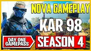 NOVA GAMEPLAY KAR 98 WARZONE SEASON 4! NOVO COD BLACK OPS 6 NO DAY ONE GAMEPASS!