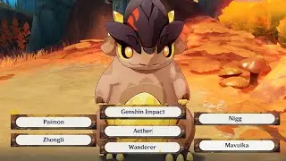 Naming Your Saurian Pet Weird Names (Genshin Impact)