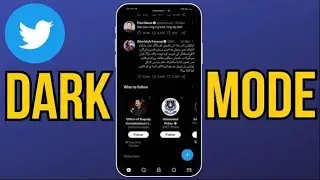 How to Turn on Dark Mode on Twitter X (2023) | Twitter Dark Mode