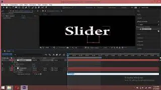 slider control after effects tutorial