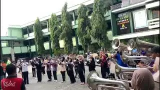 Tim Marching Band SMA NU Al Ma'ruf Kudus Siap ikut serta meramaikan Porseni NU 2023