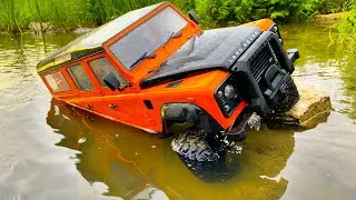 RC 4x4 Car Water Action Water riding Power Wheel Adventure