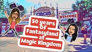 50 years of Fantasyland in Magic Kingdom #shorts