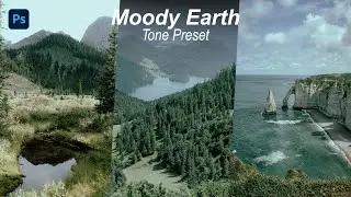 Moody Earth Tone  | Photoshop Tutorial #photoshop #tutorial #photoshoptutorial #viral