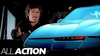 KITT Gets Destroyed By Goliath | Knight Rider | All Action