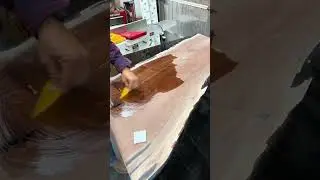 That's a BIG...epoxy table!