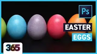 🍳 Ps Easter Eggs | Photoshop CC Tutorial #91/365