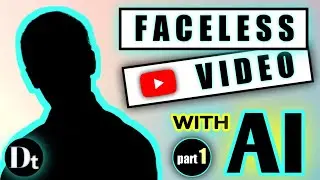 How to make a FACELESS YouTube Video with AI - For Beginners